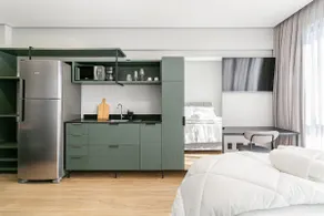 Apartment with sofa bed and heated rooftop pool - Image 3