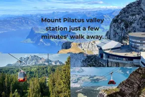 Mount Pilatus view Apartment Lucerne with free parking & WIFI - Image 3