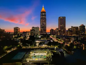 Skyline Pool Deck | Balcony Space | Midtown Stay - Image 2
