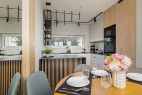 Air Conditioned Apartment in Tychy with Parking and Desk by Noclegi Renters - Image 5