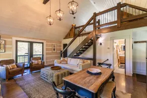 Copper Cabin - modern cabin along Cove Creek, hot tub, fire pit - Image 4