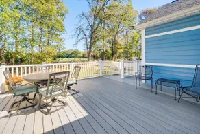 Walk to Mir: Wooded Group Escape w/ Deck + Bar! - Image 3