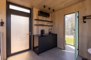 Luxury Glass Casita | Hot Tub + Firepit | Near RT - Image 3