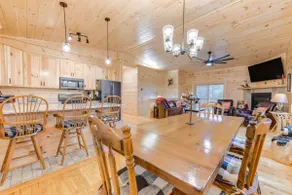 5BR Smoky Mtn Cabin w/ Hot Tub | Sleeps 13 - Image 4