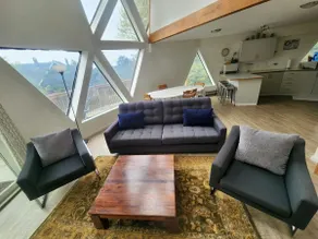 Unique Geodesic Dome Home with WiFi, Deck & Lovely - Image 3