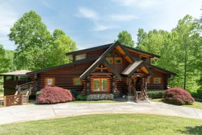 Hot Tub + Dock! Waterfront Norris Lake Log Home - Image 2