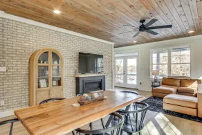 Unplugged Getaway on Lake Secession! Home w/ Dock - Image 5