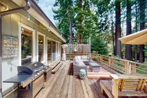Mendocino Cozy Cabin-Large Patio Grill & Garden - Image 4