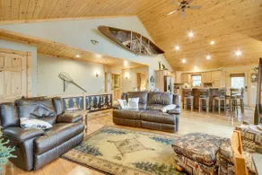 Cozy Benoit Lake Cabin w/ Hot Tub & Views - Image 5