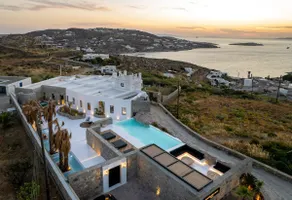 Mykonos Town Black Villa with Cave Heated Pool - Image 3
