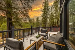 Modern Mountain Chalet with Wall-of-Windows Forest Views. - Image 4