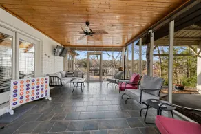 Lake House Fire Table Sunset - Image 3