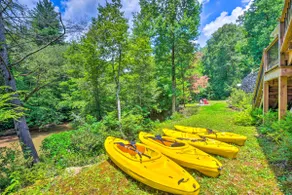 Cozy Riverside Dahlonega Home w/ Kayaks + Fire Pit - Image 2