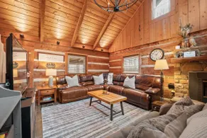 Ginger Stag Log Cabin w/ Fire Pit - Image 2