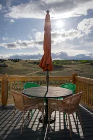 Off Grid Mountain Cabin with Deck and Divide Views - Image 5