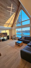 Modern Forest Retreat with Sauna and Hot Tub - Image 3
