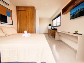 GO937-Apt 33. Studio in the heart of Poços with air conditioning - Image 5