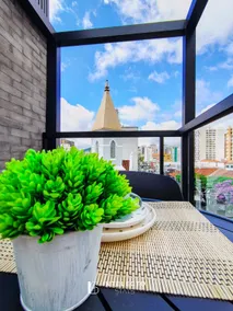 GO937-Apt 33. Studio in the heart of Poços with air conditioning - Image 3