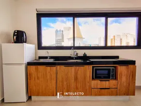 GO937-Apt 33. Studio in the heart of Poços with air conditioning - Image 4