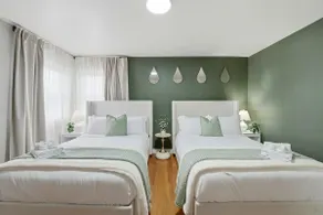 3BR Near O'Hare • Office • Coffee Bar • Sleeps 9 - Image 5