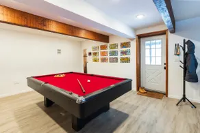 Private Fire Pit Pool Table Barry Manor - Image 2