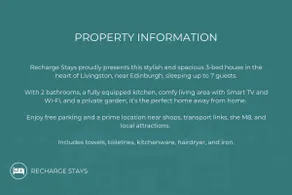 Free Parking | Central | Sleeps 7 | 3 Bedrooms - Image 2