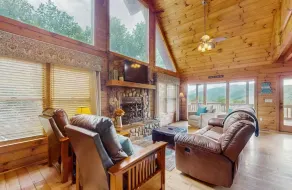Smoky Mountain home, sauna, hot tub, mtn views - Image 2