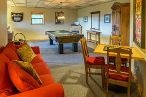 Cedar log home, mountain views, pool, foosball - Image 3