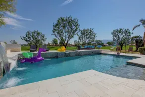 4 soveværelser med stor privat (opvarmet) pool, rutsjebane, vandfald, spa, bar, grill !! - Image 2