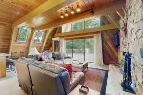Dog-friendly, A-frame cabin with private hot tub - - Image 2