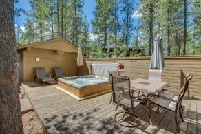 Woodsy Cabin with Private Hot Tub Game Tables & 8 SHARC Passes - Dogs OK - Image 5