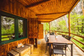 Forest chalet w/ fire pit & BBQ grill - Image 4