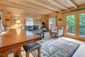 Blockhütte in der Nähe von Story Land, Cranmore, Dianas Baths - Image 5