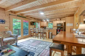 Blockhütte in der Nähe von Story Land, Cranmore, Dianas Baths - Image 3