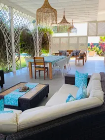 Le Ficus: Large beachfront villa with pool - Image 4