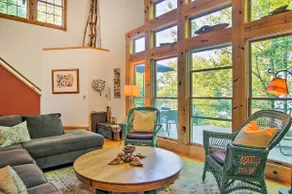 Forested Pentwater Vacation Rental - Walk to Beach - Image 5