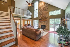 Hot Tub & Wooded Views: Lakefront Blue Eye Cottage - Image 5