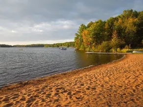 Lakefront Cabin with Private Beach - Image 3