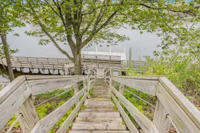 Manistee Channel Waterfront Home with Boat Dock - Image 3