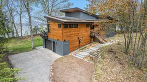 Moderne Luksus Hjem med Private Lake Michigan Beachfront - Image 2
