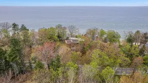 Moderne Luksus Hjem med Private Lake Michigan Beachfront - Image 4