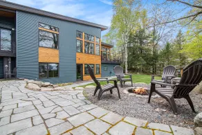 Moderne Luksus Hjem med Private Lake Michigan Beachfront - Image 3