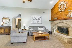 Lakefront Sunrise Beach Home w / Dock & Water Slide! - Image 2