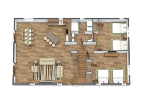 All Seasons Chalet @ Spring Brook Resort | Utrolig to etagers hytte i Wisconsin Dells - Image 4