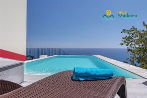 Med udsigt over Calheta Beach, kvalitet privat villa, opvarmet pool | Casa Do Julio - Image 2