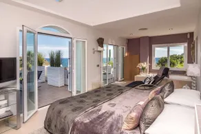 A luxury boutique hotel style villa with Med views - Image 4