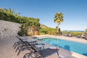 A luxury boutique hotel style villa with Med views - Image 3