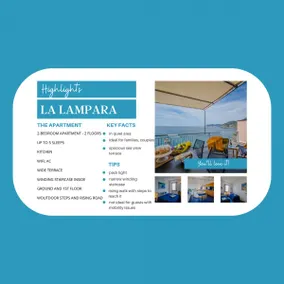 La Lampara Sea View Terrace Apartment with AC - Image 3