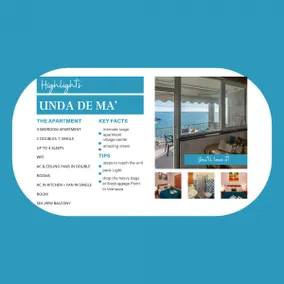 Unda de Ma Apartment with AC & Sea View Balcony - Image 3
