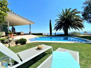 Villa Vista in Mas Nou, mit Meerblick und Pool. - Image 2